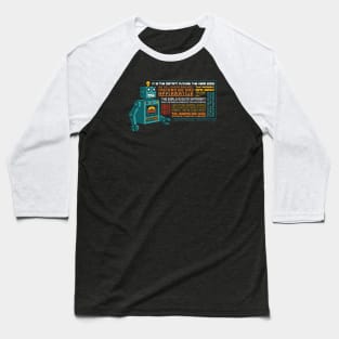 The Humans Are Dead Baseball T-Shirt